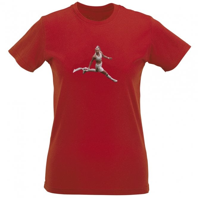 Chloe Kelly (England) Art Print Womens Slim Fit T-Shirt