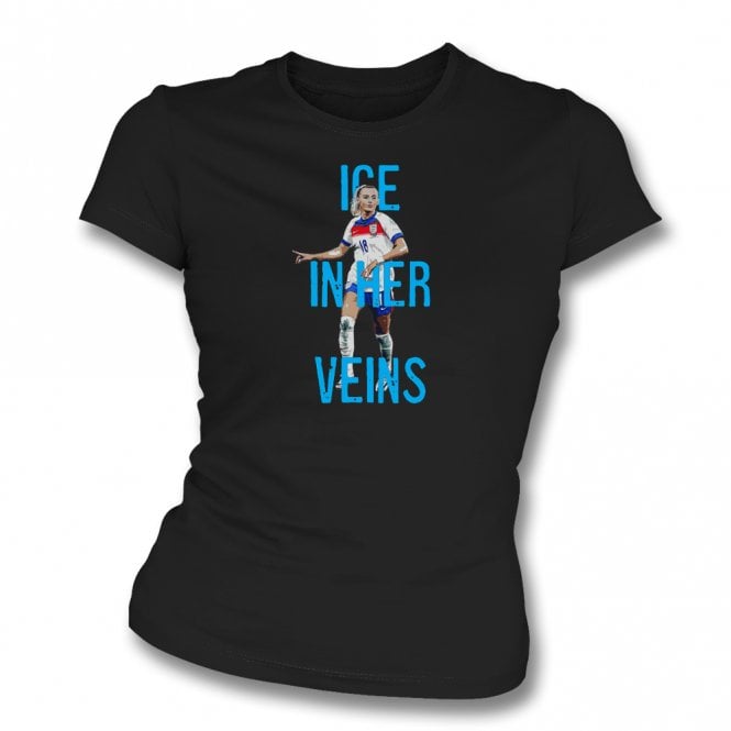 Chloe Kelly - Ice In Her Veins (England) Art Print Womens Slim Fit T-Shirt
