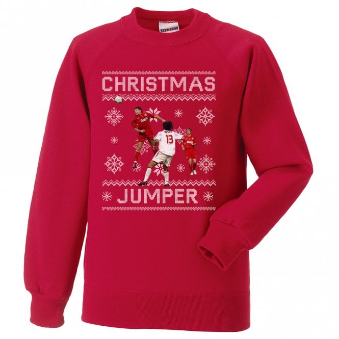 Christmas Jumper (Steven Gerrard - Liverpool Influenced) Christmas Jumper