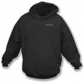 Cigarettes & Alcohol (Oasis Influenced) Embroidered Left Breast Logo Hooded Sweatshirt