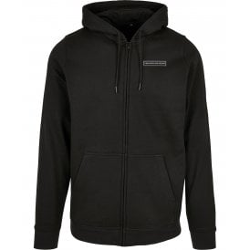 Cigarettes & Alcohol (Oasis Influenced) Embroidered Left Breast Logo Zip Hooded Sweatshirt