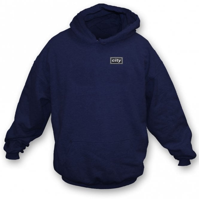 City Embroidered Left Breast Logo Hooded Sweatshirt