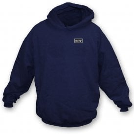 City Embroidered Left Breast Logo Hooded Sweatshirt