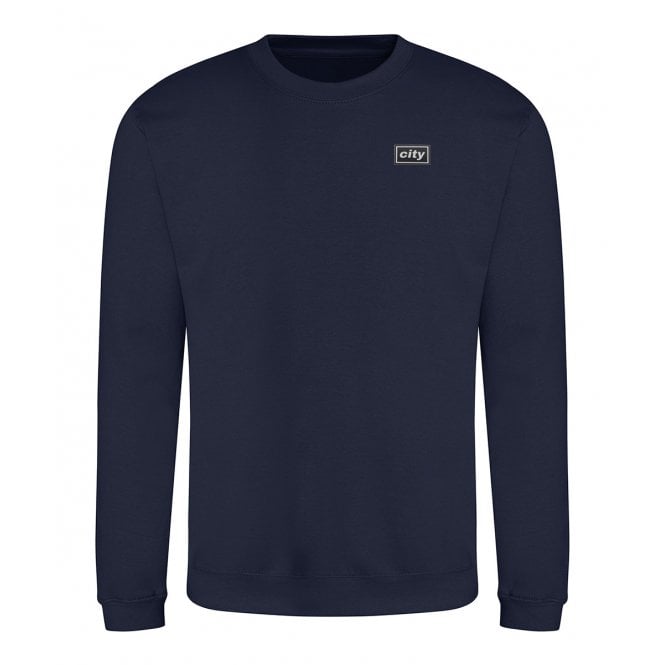 City Embroidered Left Breast Logo Sweatshirt