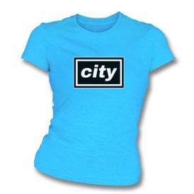 City (Manchester City) Womens Slim Fit T-Shirt