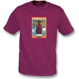 Clyde Best 1970 (West Ham) Maroon T-Shirt