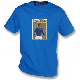 Colin Harvey 1970 (Everton) Royal Blue T-Shirt