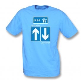 Coventry M69 Road Sign Organic T-Shirt