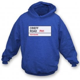 Crieff Road PH1 (St. Johnstone) Kids Hooded Sweatshirt