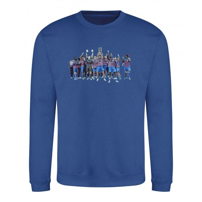 Crystal Palace 2026 Conference League Winners Art Print Organic Sweatshirt