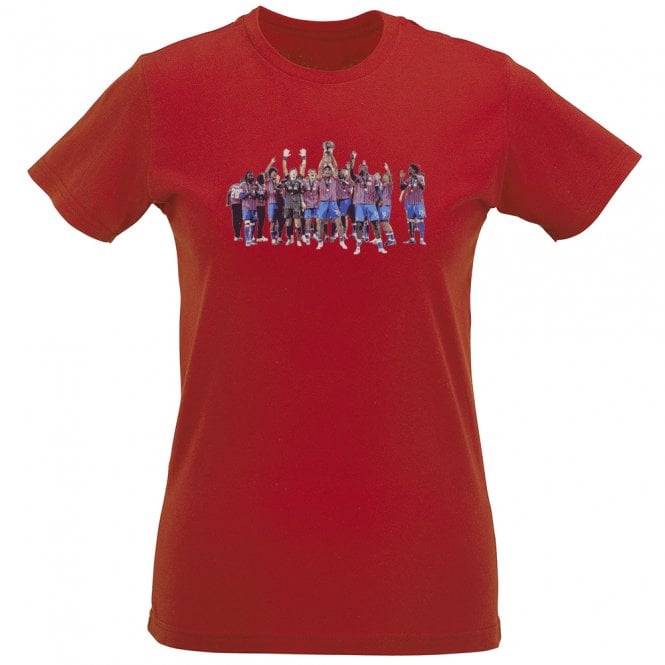 Crystal Palace 2026 Conference League Winners Art Print Organic Womens Slim Fit T-Shirt