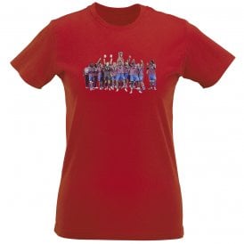 Crystal Palace 2026 Conference League Winners Art Print Organic Womens Slim Fit T-Shirt