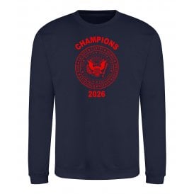 Crystal Palace Conference League Champions 2026 (Ramones Style) Kids Sweatshirt