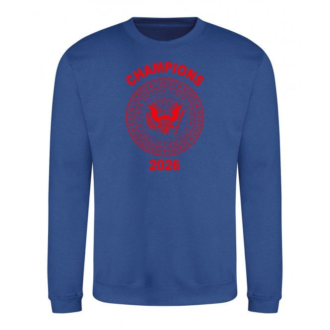 Crystal Palace Conference League Champions 2026 (Ramones Style) Organic Sweatshirt