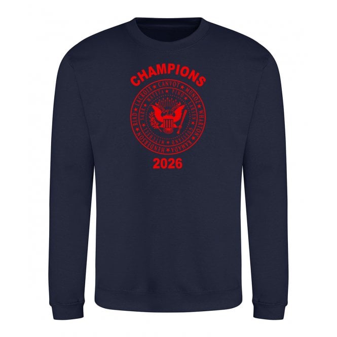 Crystal Palace Conference League Champions 2026 (Ramones Style) Sweatshirt