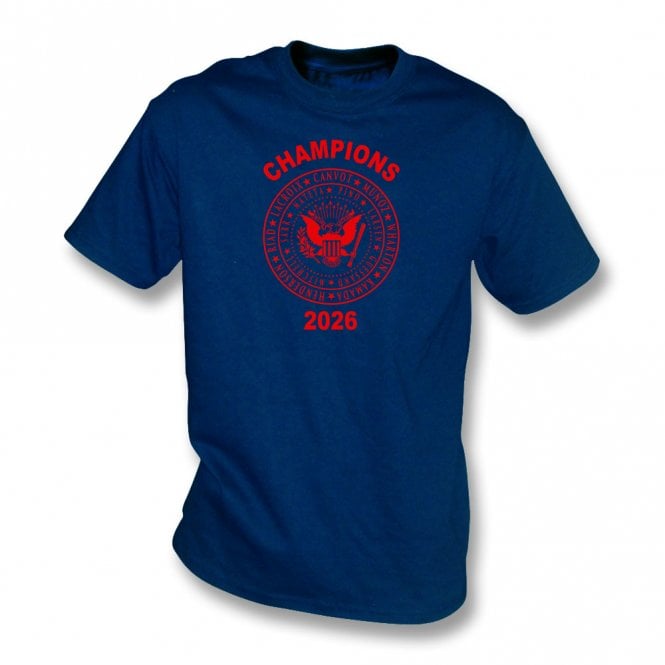 Crystal Palace Conference League Champions 2026 (Ramones Style) T-Shirt