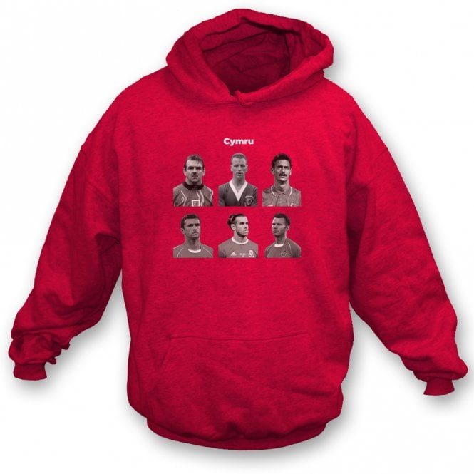 Cymru (Wales) Legends Kids Hooded Sweatshirt