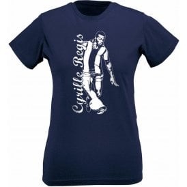 Cyrille Regis (West Brom) Womens Slim Fit T-Shirt