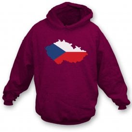Czech Republic Country Flag (West Ham) Hooded Sweatshirt