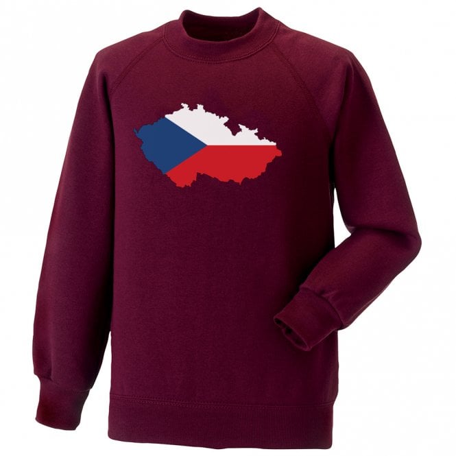Czech Republic Country Flag (West Ham) Kids Sweatshirt