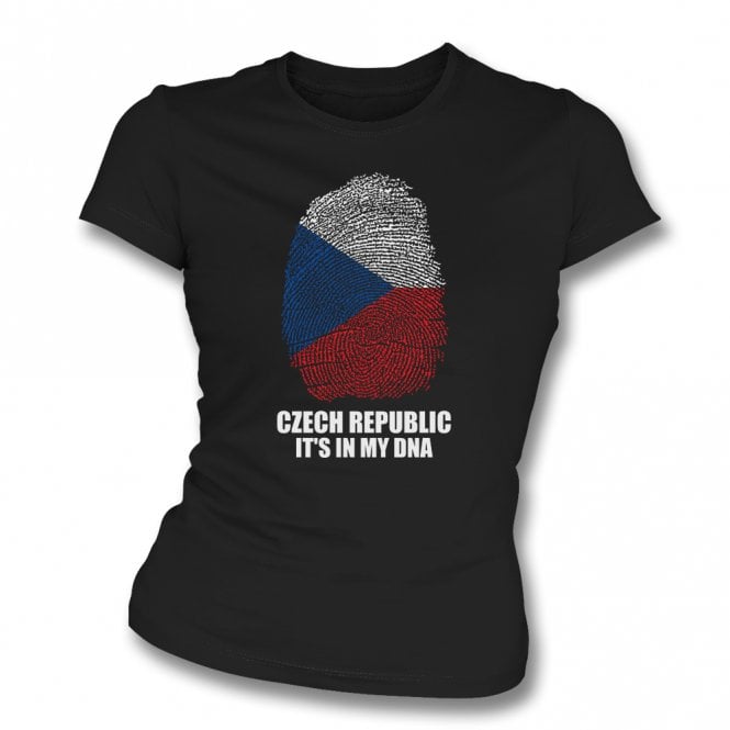 Czech Republic - It's In My DNA Womens Slim Fit T-Shirt