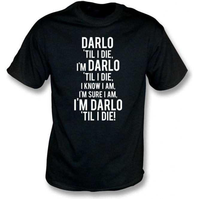 Darlo 'Til I Die (Darlington) Kids T-Shirt