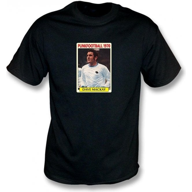 Dave Mackay 1970 (Derby County) Black T-Shirt