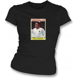 Dave Mackay 1970 (Derby County) Black Women's Slimfit T-Shirt