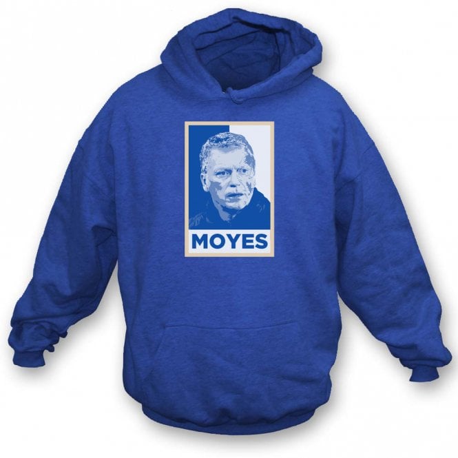 David Moyes - Hope Poster (Everton Influenced) Hooded Sweatshirt