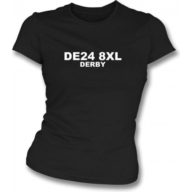 DE24 8XL Derby Women's Slimfit T-Shirt (Derby County)