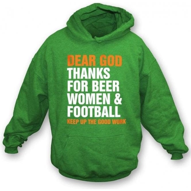 Dear God...hooded sweatshirt