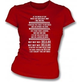 Delilah (Stoke City) Womens Slim Fit T-Shirt