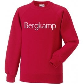 Dennis Bergkamp (Arsenal) Sponsor Kids Sweatshirt