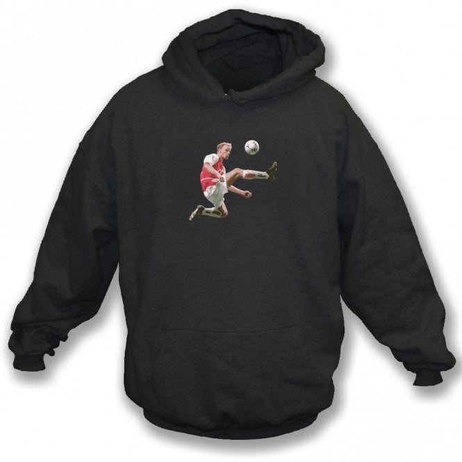 Dennis Bergkamp Art Print (Arsenal) Hooded Sweatshirt