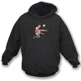 Dennis Bergkamp Art Print (Arsenal) Kids Hooded Sweatshirt