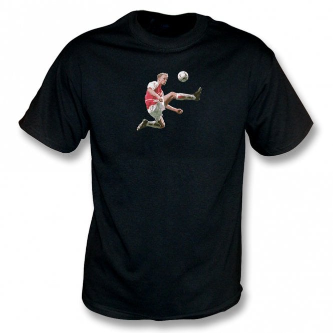 Dennis Bergkamp Art Print (Arsenal) T-Shirt