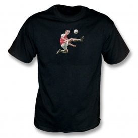 Dennis Bergkamp Art Print (Arsenal) T-Shirt