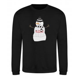Derby County Influenced Snowman Christmas Jumper