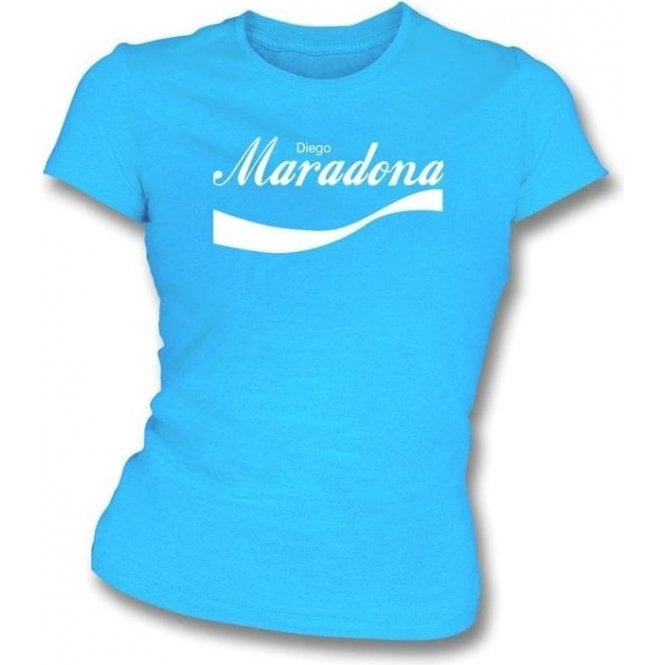 Diego Maradona (Argentina) Enjoy-Style Women's Slim Fit T-shirt