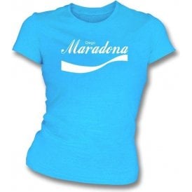 Diego Maradona (Argentina) Enjoy-Style Women's Slim Fit T-shirt