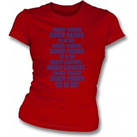 Digger-Dagger (Dagenham & Redbridge) Womens Slim Fit T-Shirt