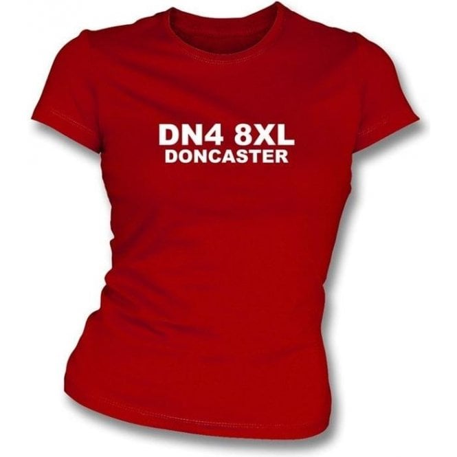 DN4 8XL Doncaster Women's Slimfit T-Shirt (Doncaster Rovers)