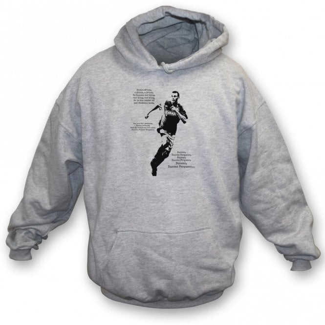 Duncan Ferguson (Banksy Style - Everton) Organic Hooded Sweatshirt