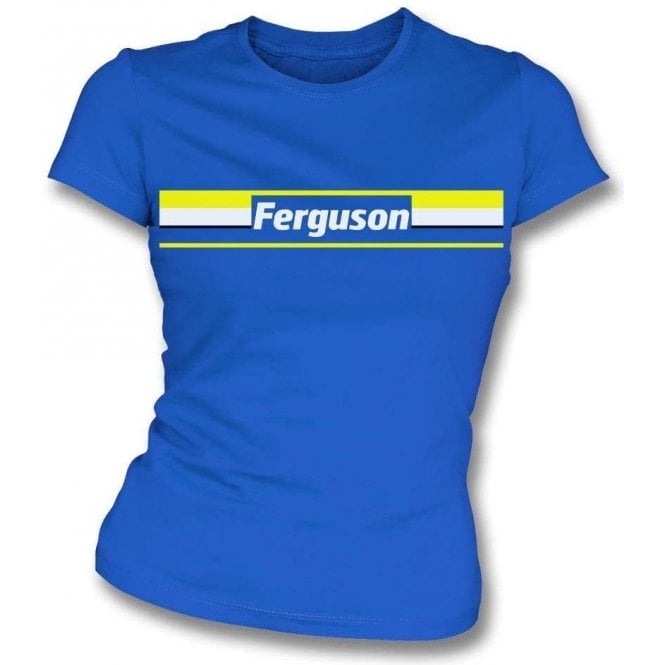 Duncan Ferguson (Everton) Sponsor Womens Slim Fit T-Shirt