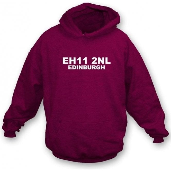 E11 2NL Edinburgh Hooded Sweatshirt (Hearts)