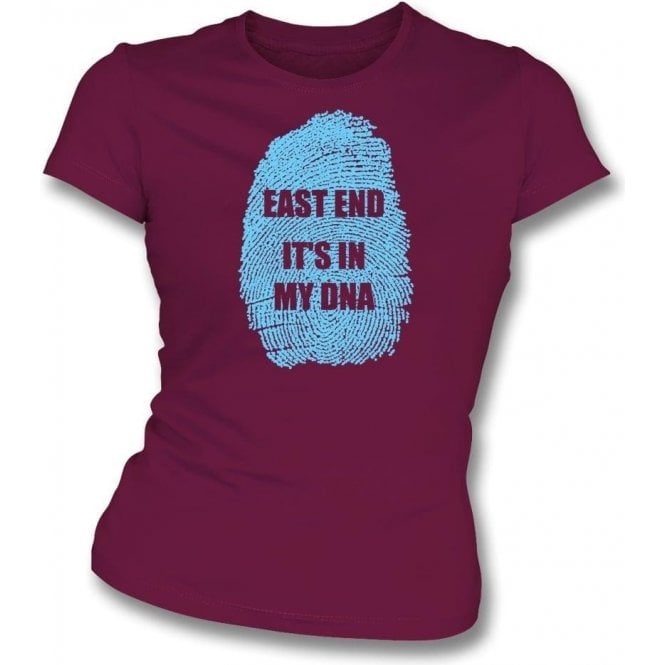 East End - It's In My DNA Womens Slim Fit T-Shirt