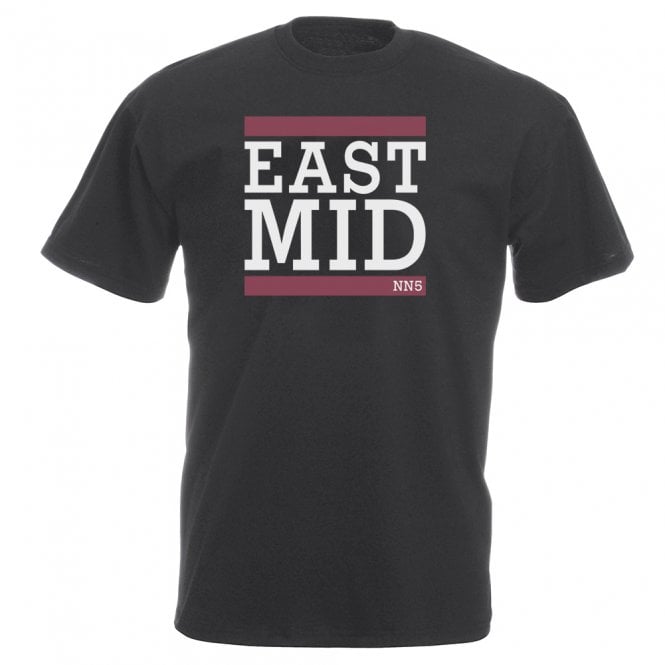 EAST MID (Northampton Influenced) Vintage Wash T-Shirt