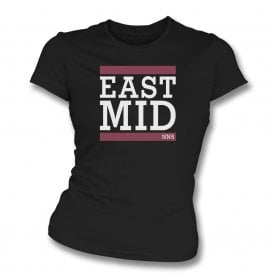 EAST MID (Northampton Influenced) Womens Slim Fit T-Shirt