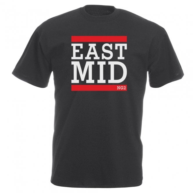 EAST MID (Nottingham Forest Influenced) Vintage Wash T-Shirt