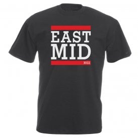 EAST MID (Nottingham Forest Influenced) Vintage Wash T-Shirt